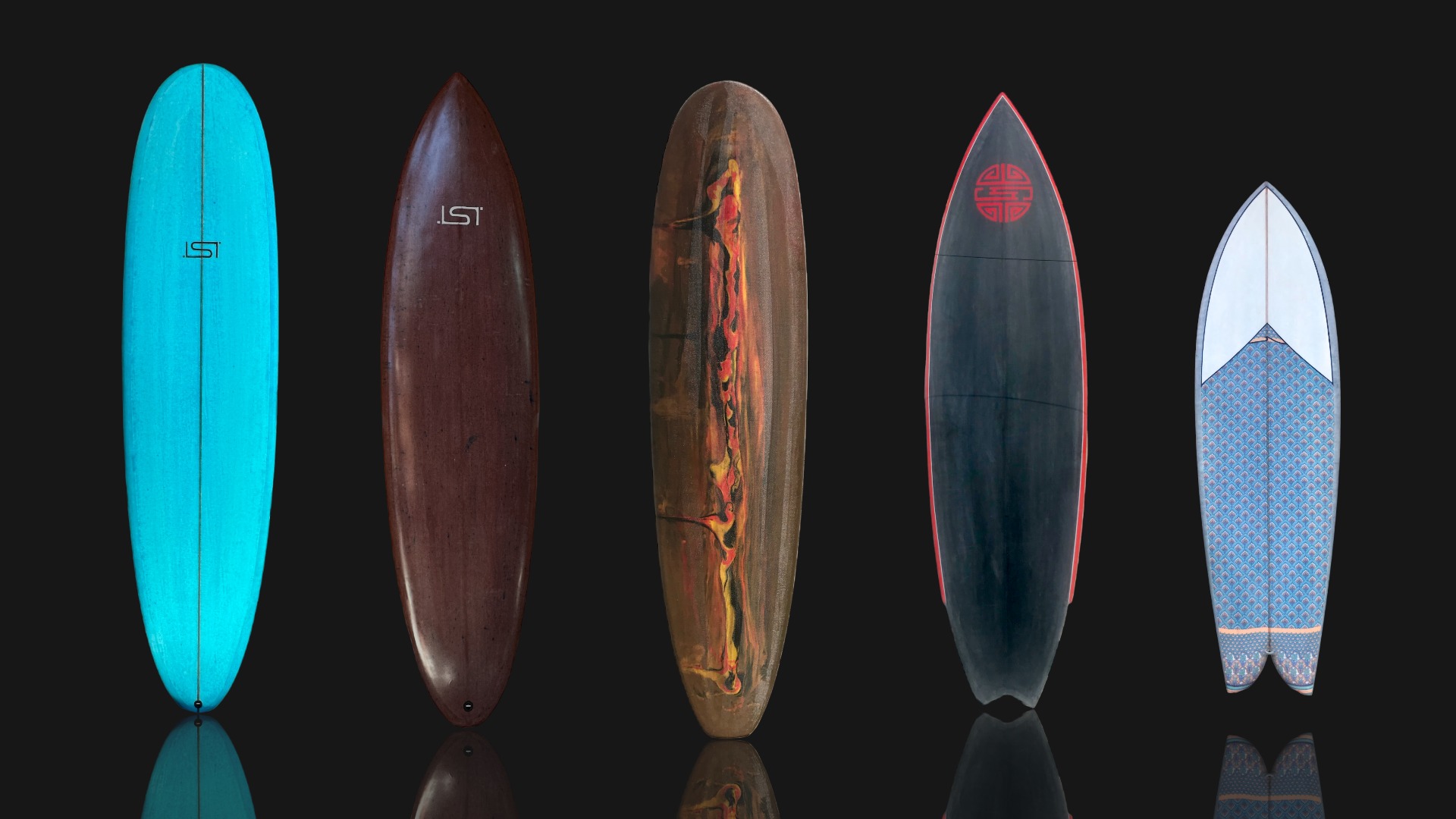Custom surfboards